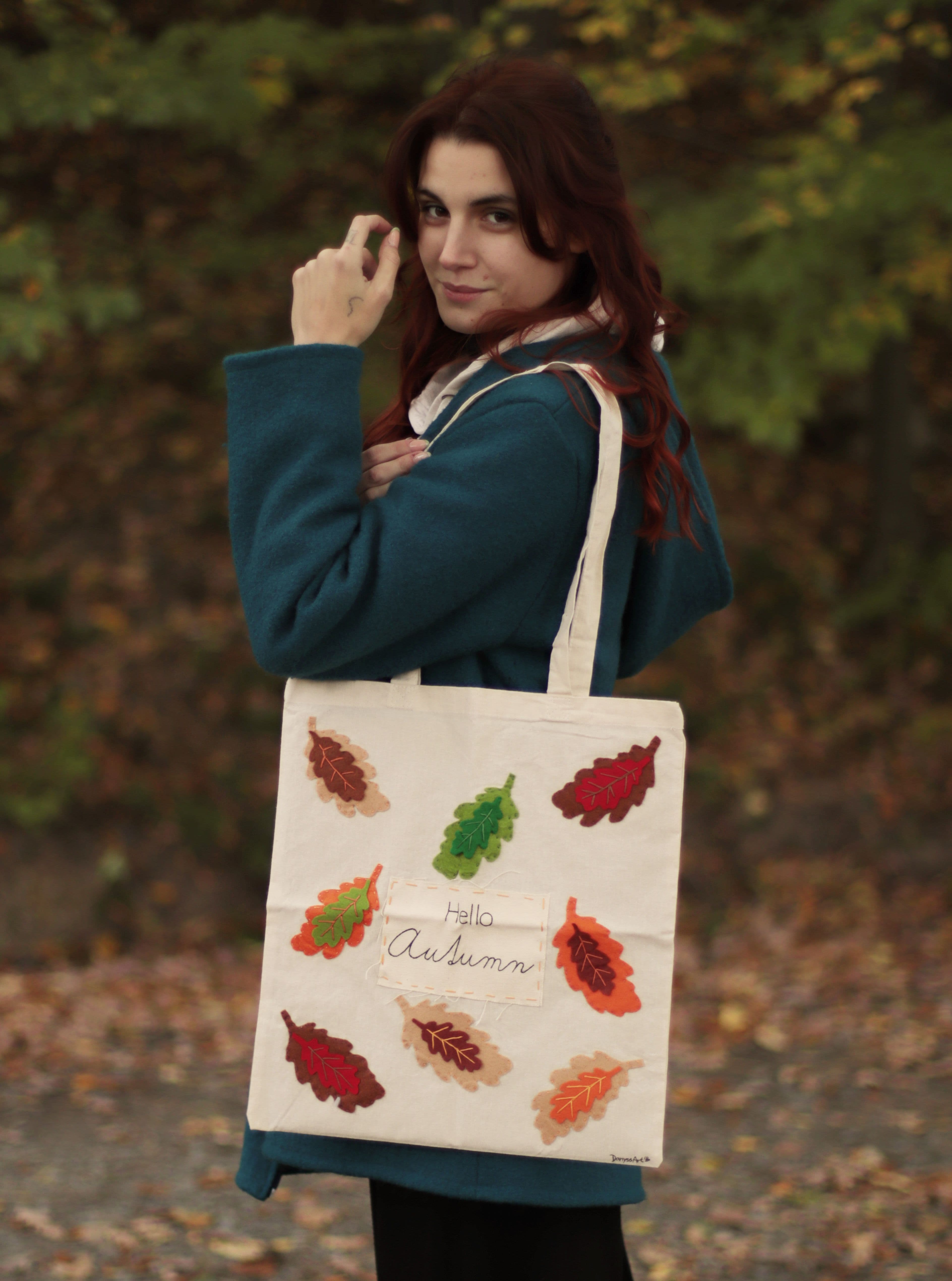 Plátěnka Hello Autumn