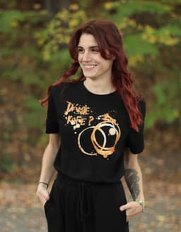 Tričko Dáme Kafe? - nejen pro milovníky černé kávy